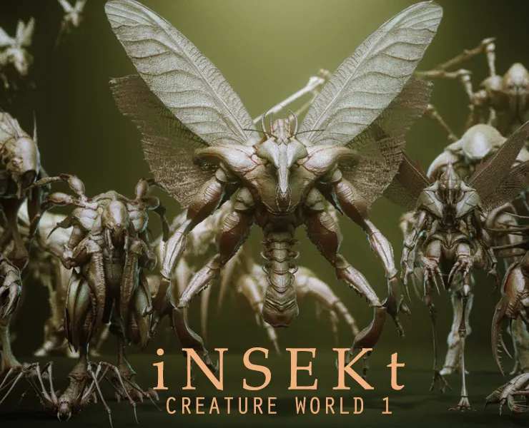 iNSEKt - 150+ Insectoid parts
