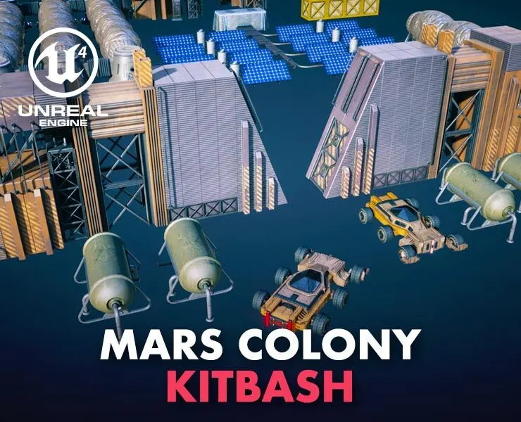 Mars Colony KitBash Pack