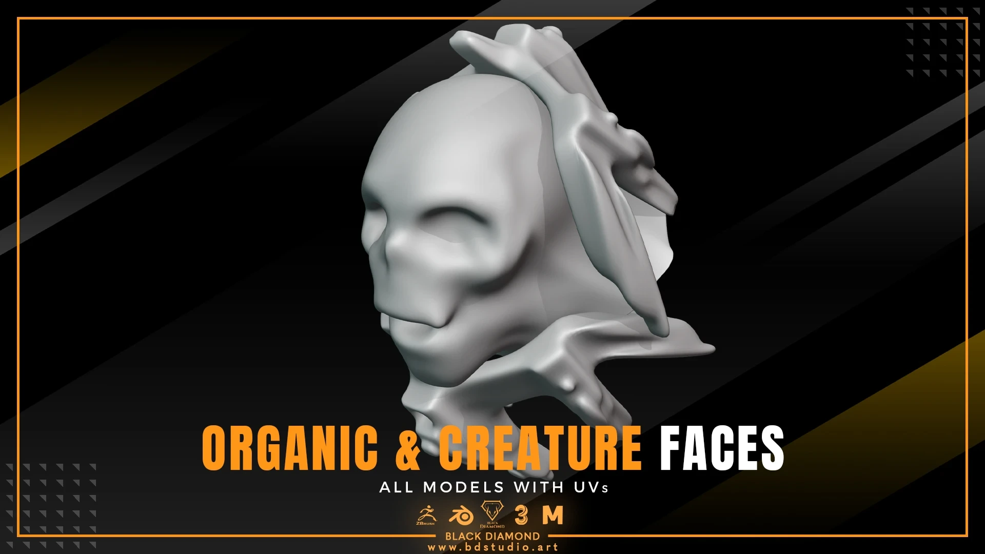 Organic & Creature Faces - FlippedNormals