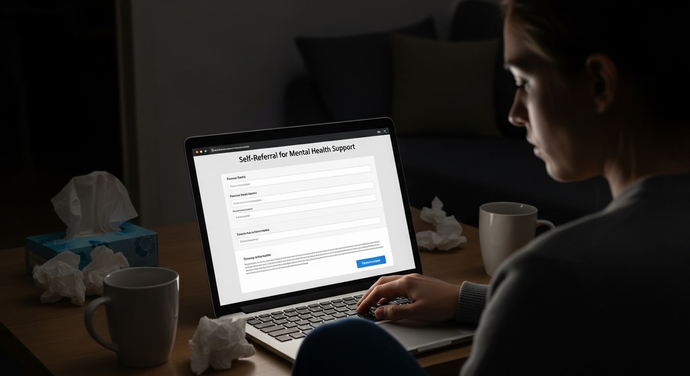  5 Ways To Self-Refer for Mental Health Support in The UK