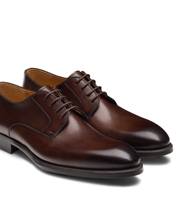Classic Brown Derby Shoes