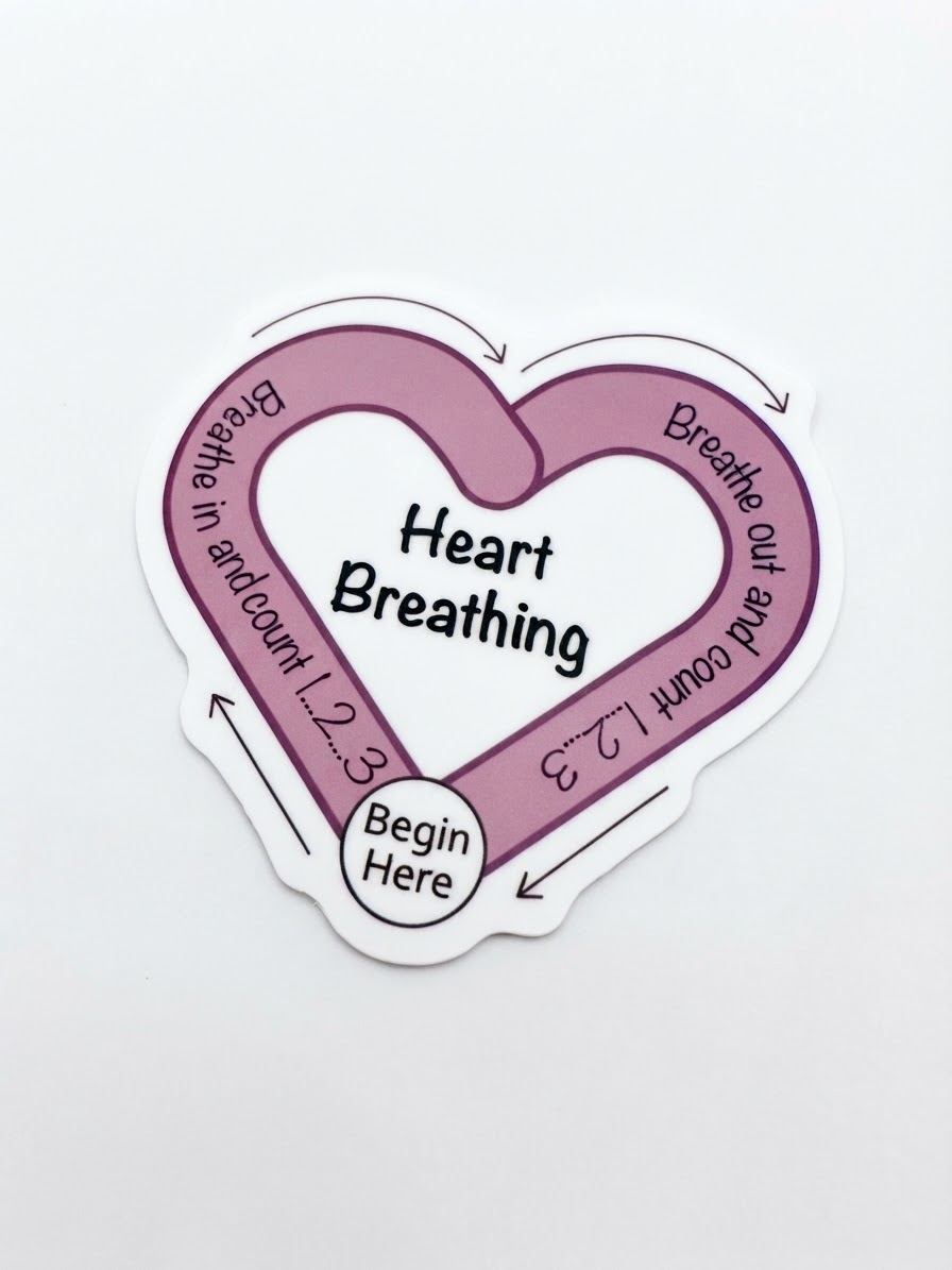 Calm Stiker Corazón