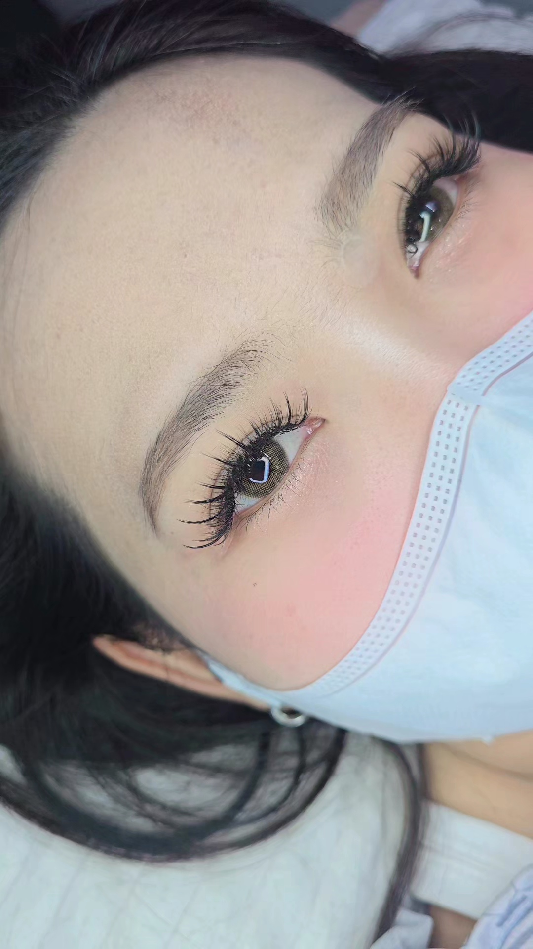 ผลงานขนตา Finish Lash ดอนเมือง — Instagram reel 4 before and after