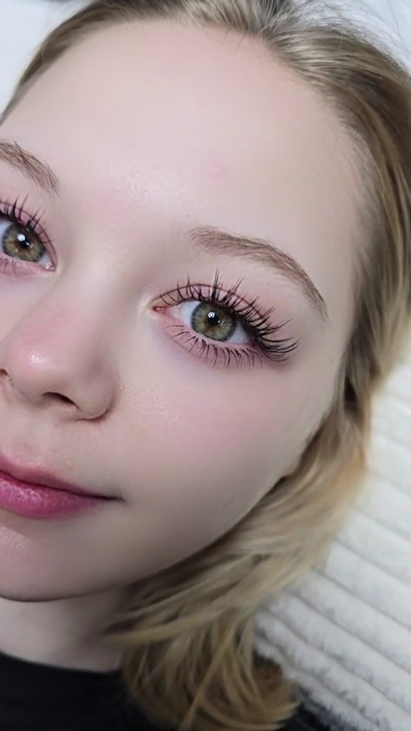 ผลงานขนตา Finish Lash ดอนเมือง — Instagram reel 3 before and after