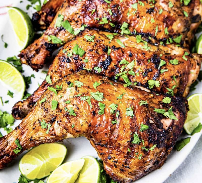 Grilled Chicken Quarter Leg