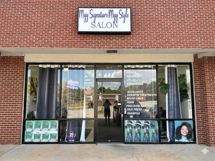 Myy Signature storefront