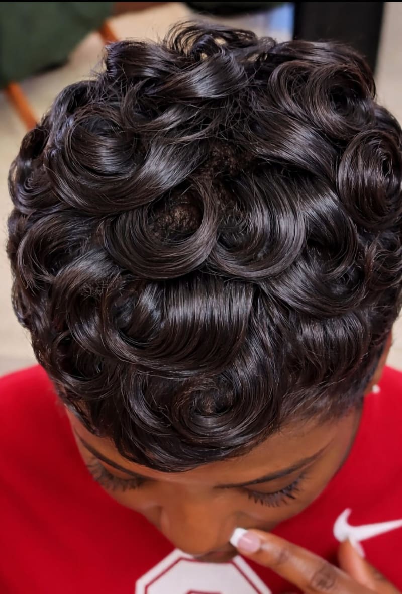 Finger Wave Pixie