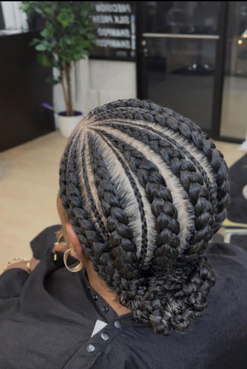 Knotless Cornrows