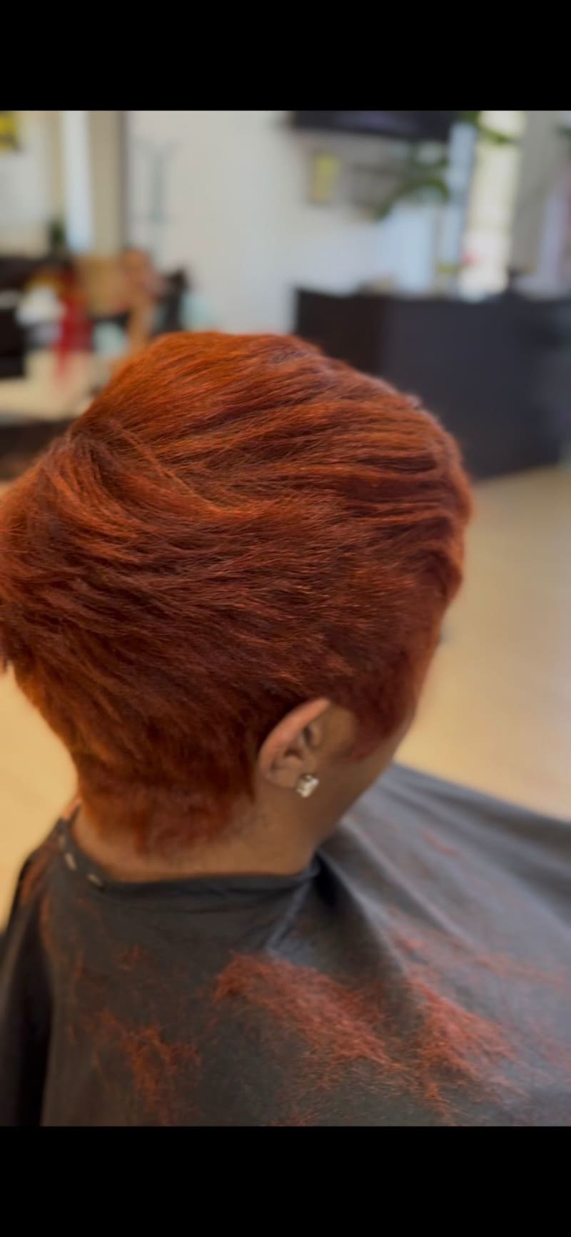 Copper Pixie Cut