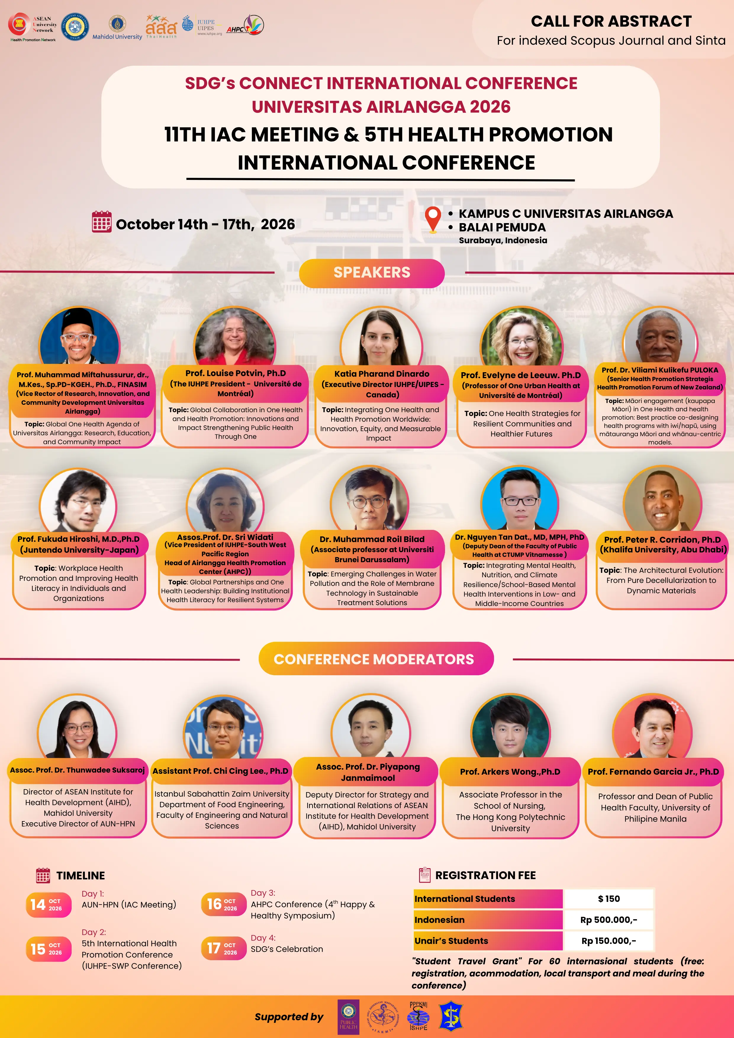 International Conference poster