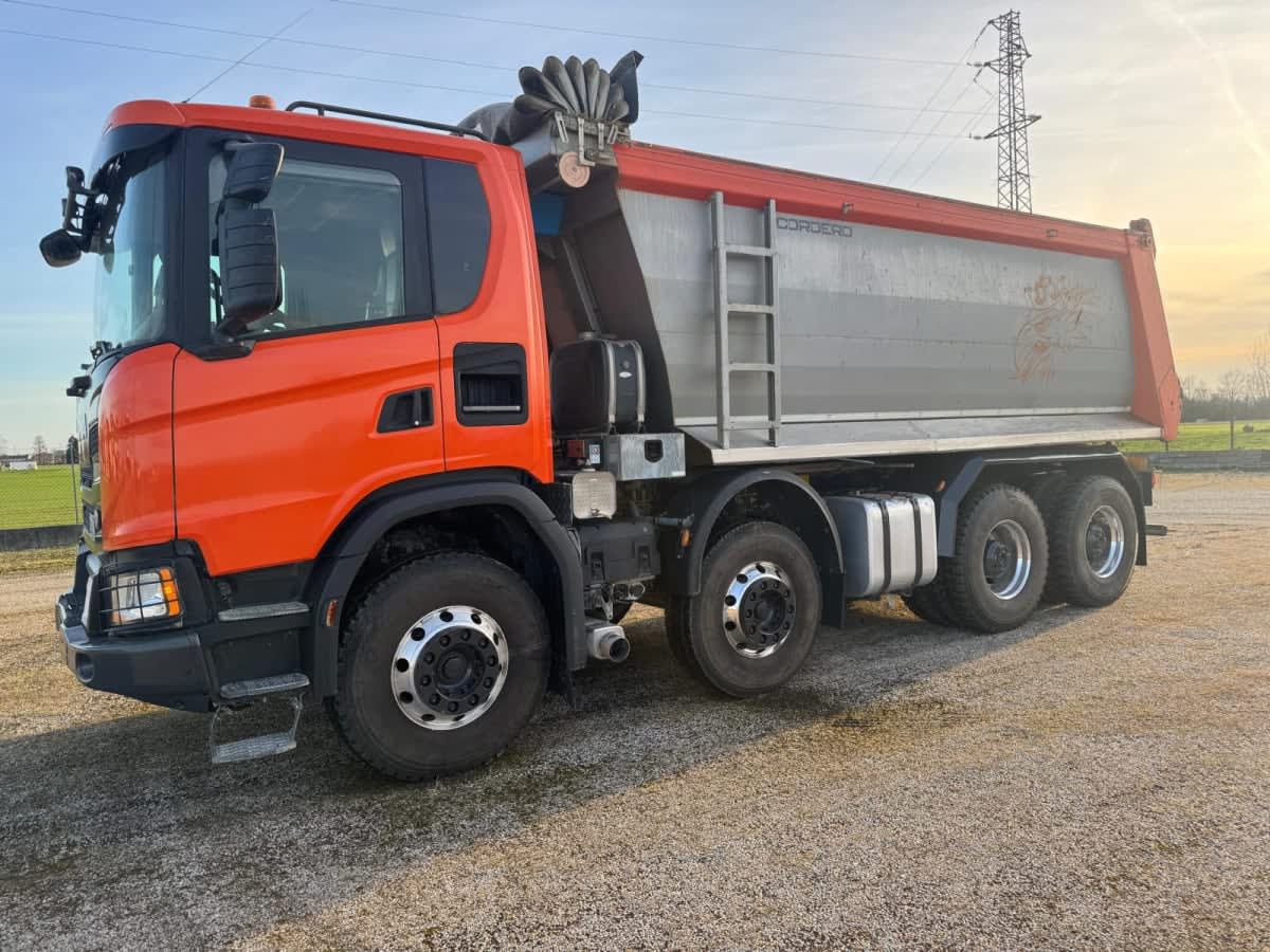 SCANIA G 500 CON CASSONE RIBALTABILE POSTERIORE EURO 6