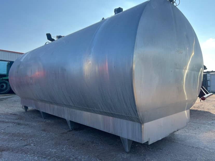 CISTERNA USATA NON SCARRABILE IN ACCIAIO INOX COIBENTATA — foto 4 di 7