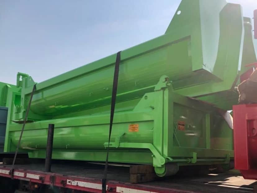 CONTAINER SCARRABILE NUOVO A CIELO APERTO PER INERTI CON VSCA ARROTONDATA — foto 4 di 7