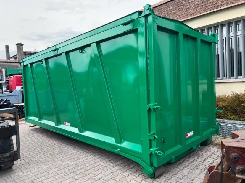 CONTAINER SCARRABILE NUOVO CON COPERCHIO PER INGOMBRANTI STAGNO — foto 5 di 10
