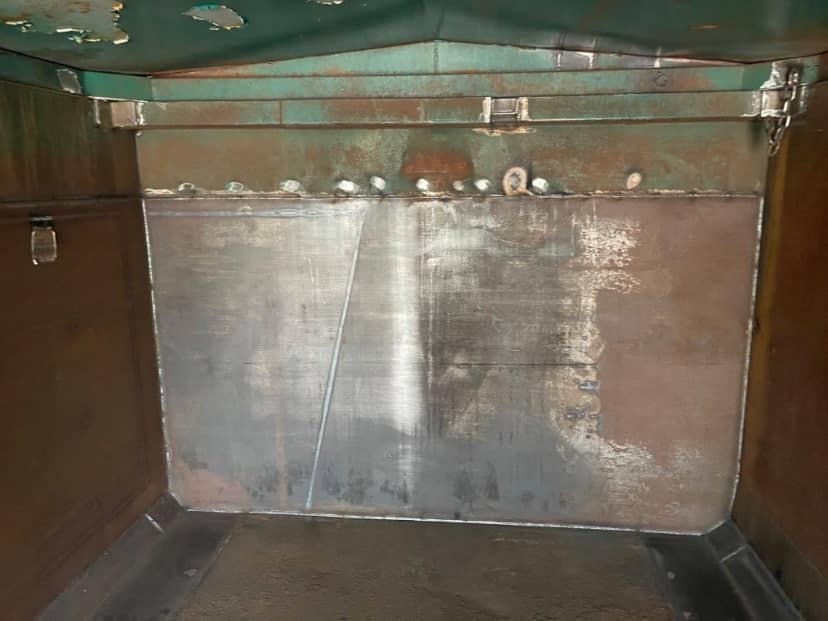 CONTAINER SCARRABILE USATO PER INGOMBRANTI CON COPERCHIO IDRAULICO — foto 6 di 7