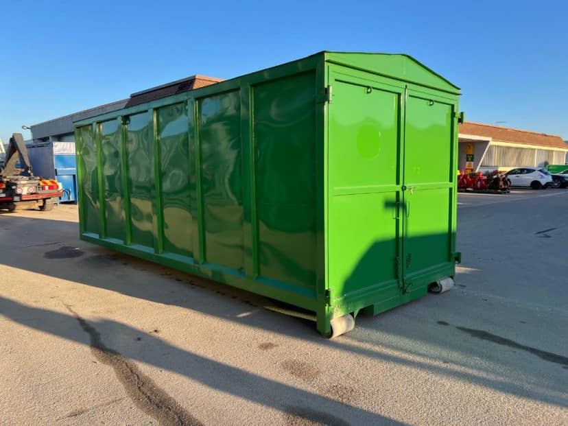 CONTAINER SCARRABILE USATO SEMINUOVO PER INGOMBRANTI CON TETTO FISSO — foto 2 di 7