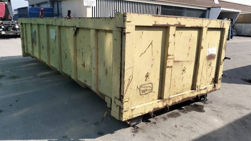 CONTAINER SCARRABILE USATO A CIELO APERTO PER INERTI — foto 3 di 10