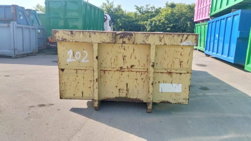CONTAINER SCARRABILE USATO A CIELO APERTO PER INERTI — foto 7 di 10