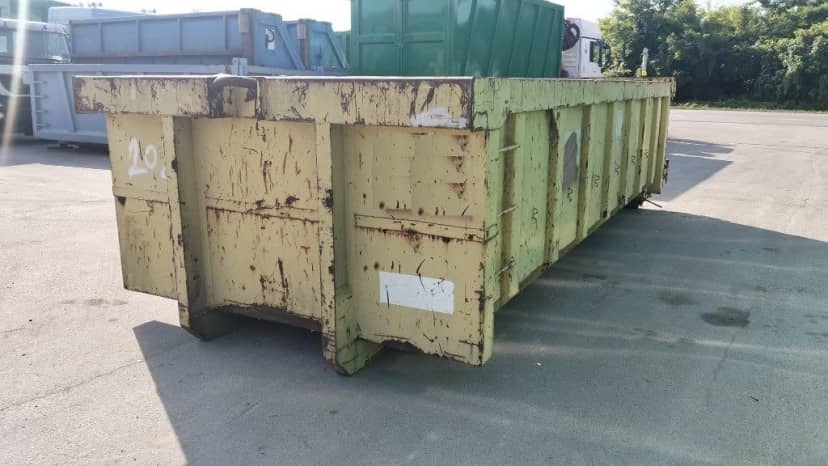 CONTAINER SCARRABILE USATO A CIELO APERTO PER INERTI — foto 8 di 10