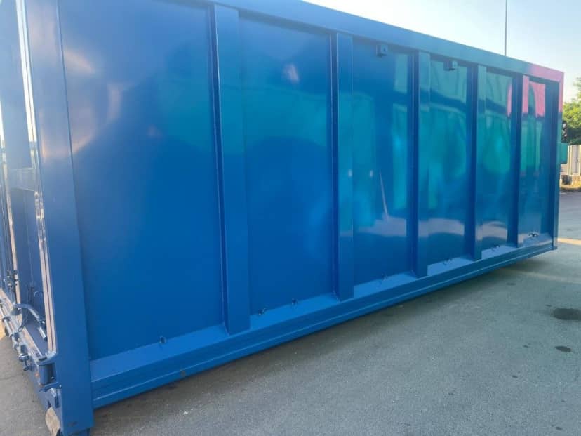 CONTAINER SCARRABILE NUOVO A CIELO APERTO PER INGOMBRANTI — foto 4 di 6