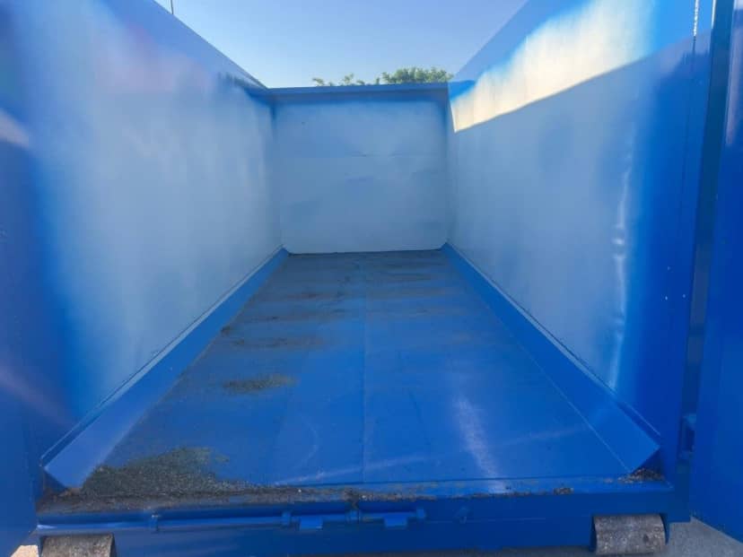 CONTAINER SCARRABILE NUOVO A CIELO APERTO PER INGOMBRANTI — foto 6 di 6