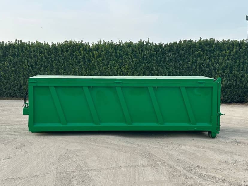 CONTAINER SCARRABILE NUOVO CON TETTO IDRAULICO PER MATERIALI INGOMBRANTI STAGNO — foto 4 di 10