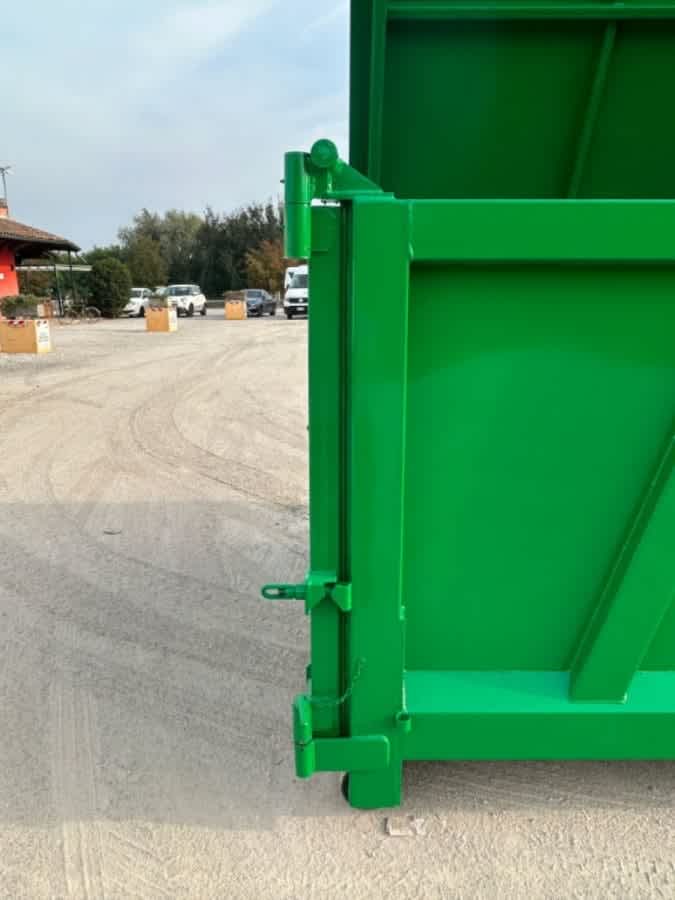 CONTAINER SCARRABILE NUOVO CON TETTO IDRAULICO PER MATERIALI INGOMBRANTI STAGNO — foto 9 di 10