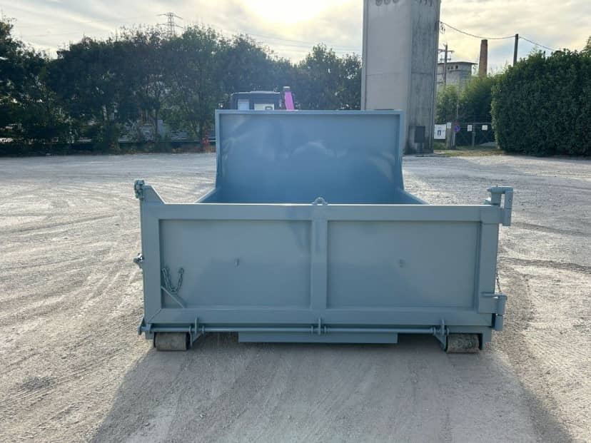 CONTAINER SCARRABILE NUOVO A CIELO APERTO PER INERTI CON VASCA SQUADRATA — foto 4 di 8