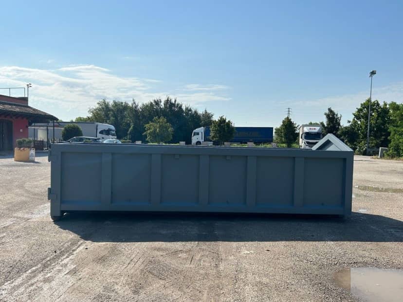CONTAINER SCARRABILE NUOVO PER INERTI CON FONDO IN APPOGGIO — foto 6 di 8