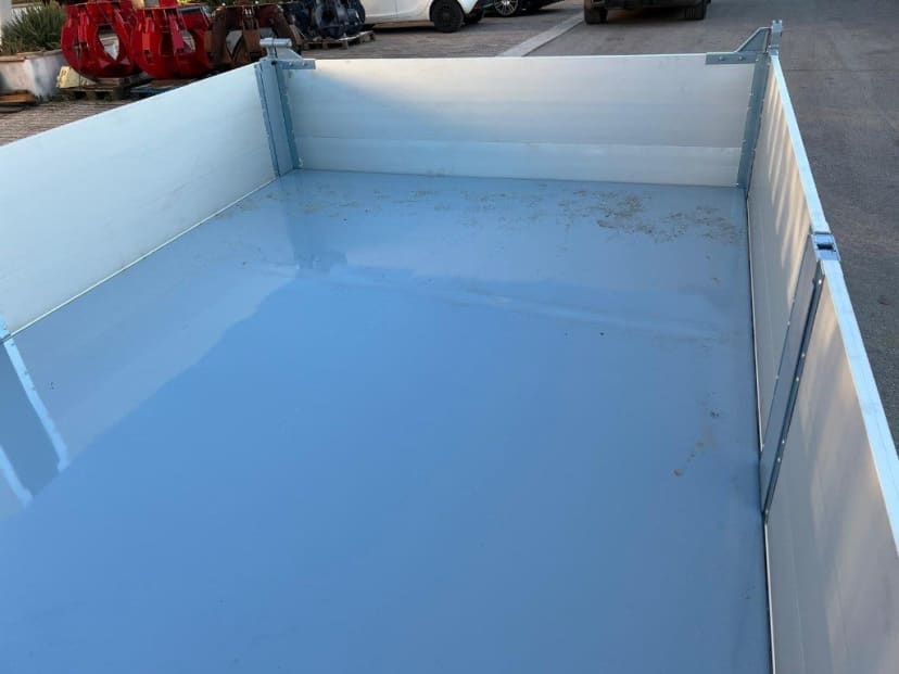 CONTAINER SCARRABILE NUOVO A PIANALE CON SPONDE IN TR1 — foto 7 di 9
