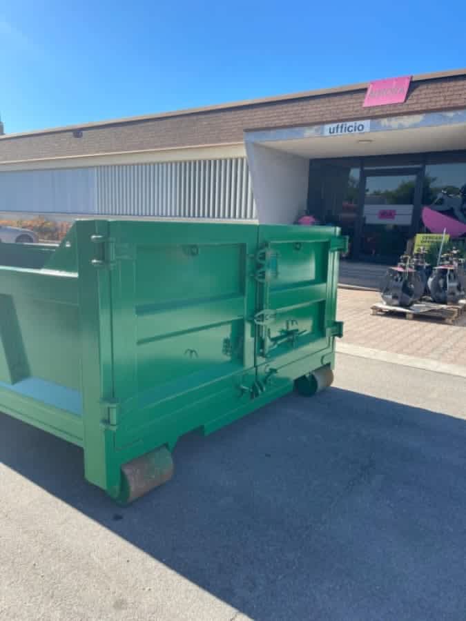 CONTAINER SCARRABILE NUOVO A CIELO APERTO PER INERTI A VASCA SQUADRATA — foto 2 di 10