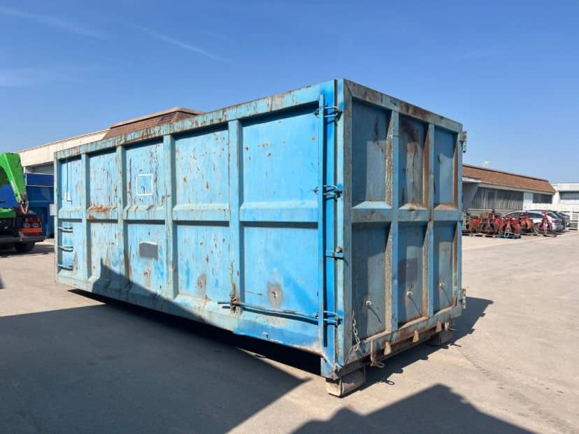CONTAINER SCARRABILE USATO A CIELO APERTO PER INGOMBRANTI STAGNO — foto 2 di 10
