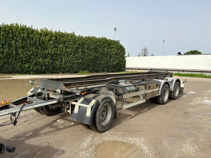 RIMORCHIO ZORZI 26R070 SCARRABILE BALESTRATO