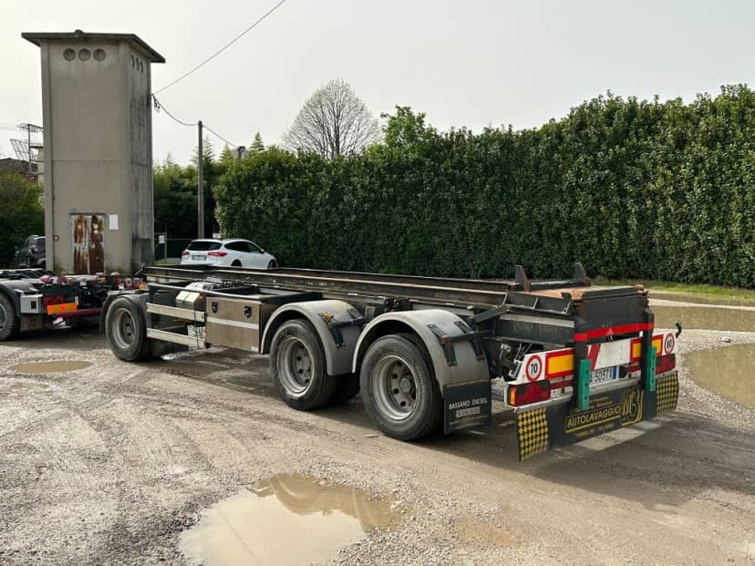 RIMORCHIO ZORZI 26R070 SCARRABILE BALESTRATO — foto 5 di 8