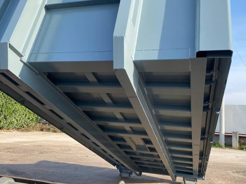 CONTAINER SCARRABILE NUOVO IN HARDOX PER INERTI — foto 8 di 8