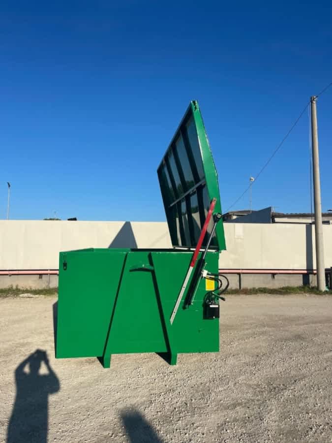CONTAINER SCARRABILE NUOVO CON COPERCHIO PER INERTI — foto 10 di 10