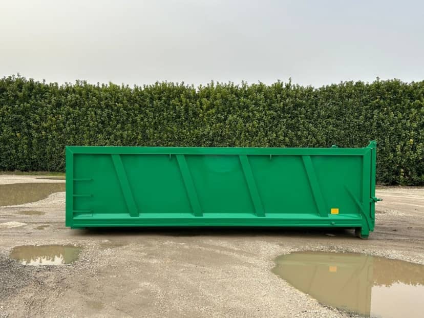 CONTAINER SCARRABILE NUOVO PER MATERIALI INGOMBRANTI STAGNO A CIELO APERTO CON P — foto 2 di 9