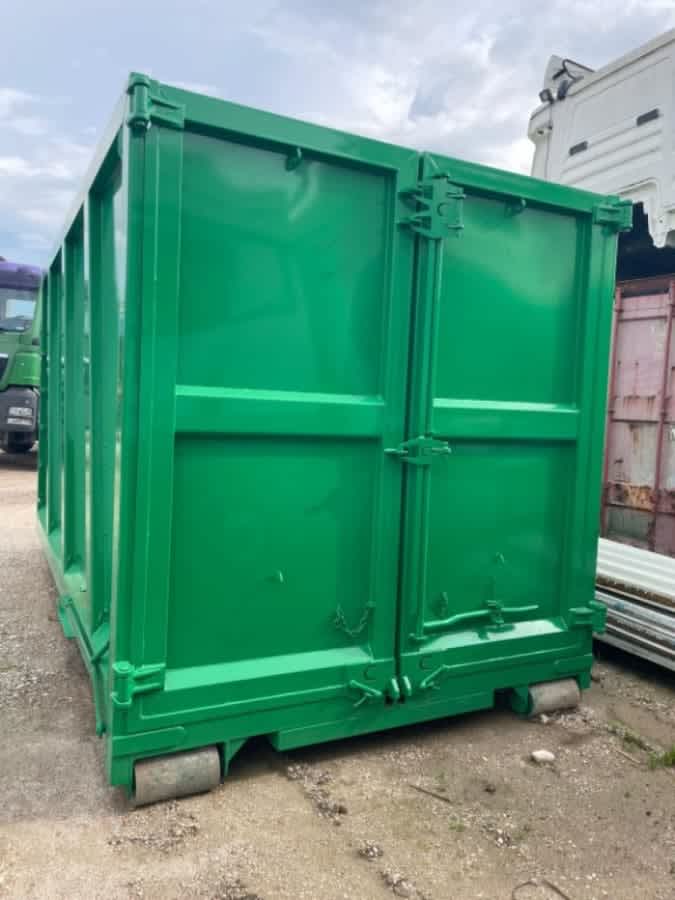 CONTAINER SCARRABILE NUOVO A CIELO APERTO PER INGOMBRANTI CON APERTURA POSTERIOR — foto 2 di 4