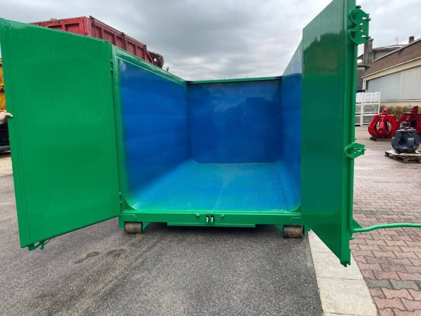 CONTAINER SCARRABILE NUOVO A CIELO APERTO A VASCA ARROTONDATA — foto 9 di 9