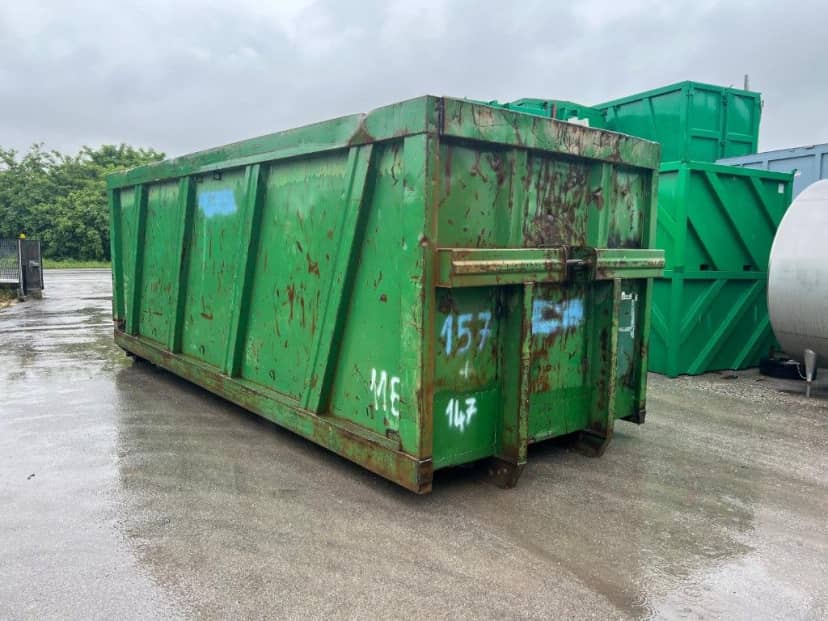 CONTAINER SCARRABILE USATO A CIELO APERTO PER INGOMBRANTI RICONDIZIONATO — foto 4 di 7
