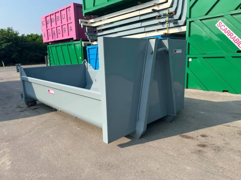 CONTAINER NUOVO SCARRABILE PER INERTI APERTO VASCA DA ROCCIA — foto 2 di 7