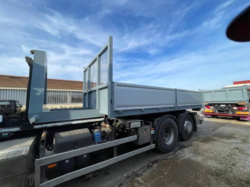 CONTAINER SCARRABILE NUOVO A PIANALE CON SPONDE IN TR5 E SPAZIO GRU — foto 3 di 7