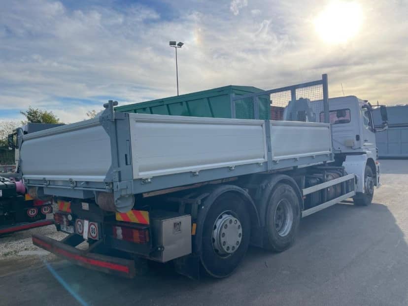 CONTAINER SCARRABILE NUOVO A PIANALE CON SPONDE IN TR5 E SPAZIO GRU — foto 5 di 7