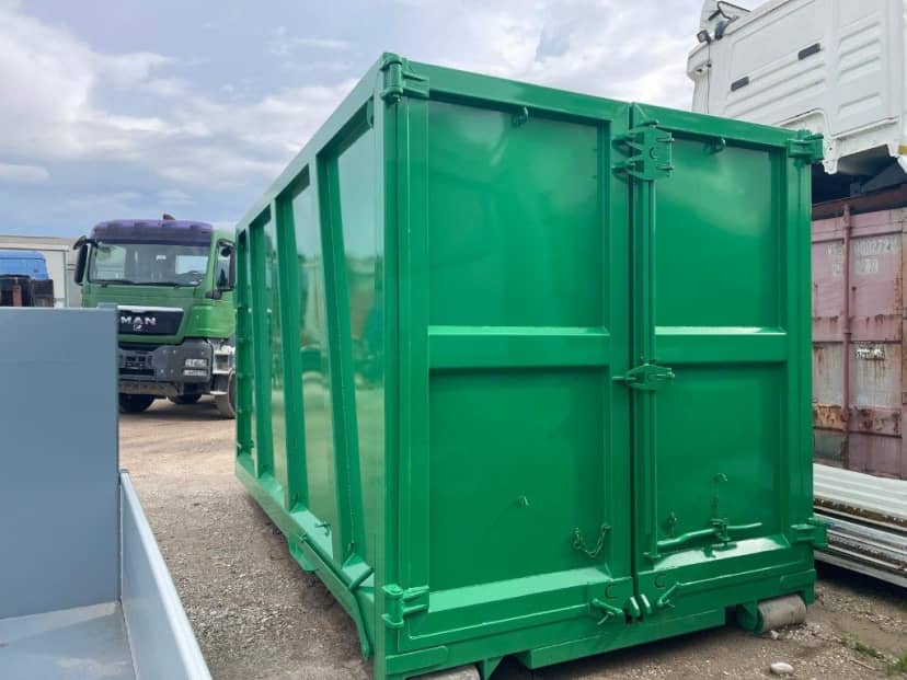 CONTAINER SCARRABILE NUOVO A CIELO APERTO PER INGOMBRANTI CON APERTURA POSTERIOR — foto 4 di 5