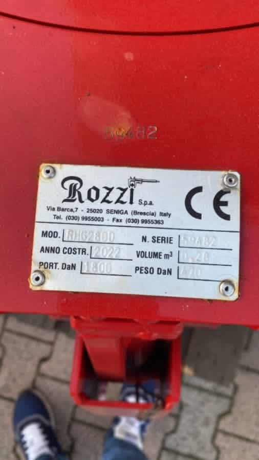 POLIPO NUOVO MARCA ROZZI A 6 PALE PER MOVIMENTAZIONE ROTTAMI CON ROTORE ROZZI — foto 2 di 6