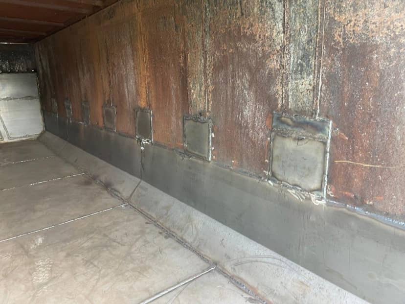 CONTAINER SCARRABILE USATO CON COPERCHIO PER INGOMBRANTI STAGNO — foto 8 di 10