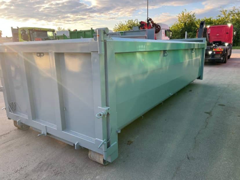 CONTAINER SCARRABILE NUOVO A CIELO APERTO PER INERTI STAGNO — foto 9 di 9