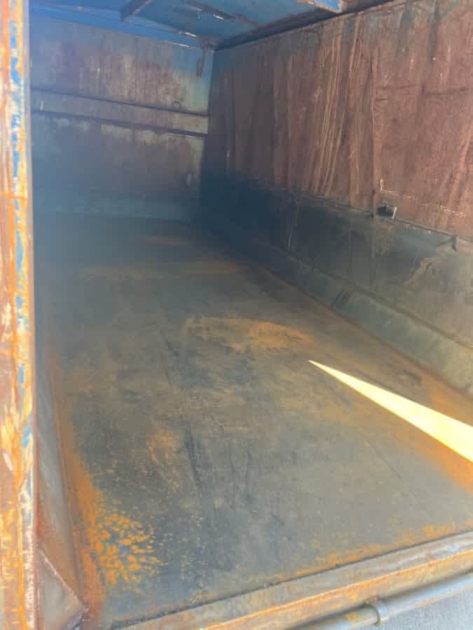 CONTAINER SCARRABILE USATO CON COPERCHIO PER INGOMBRANTI · 6 m · 29 m³ · Rif. 26-U-65 — foto 7 di 8