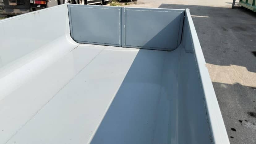 CONTAINER SCARRABILE NUOVO A CIELO APERTO PER INERTI A VASCA ARROTONDATA — foto 6 di 6