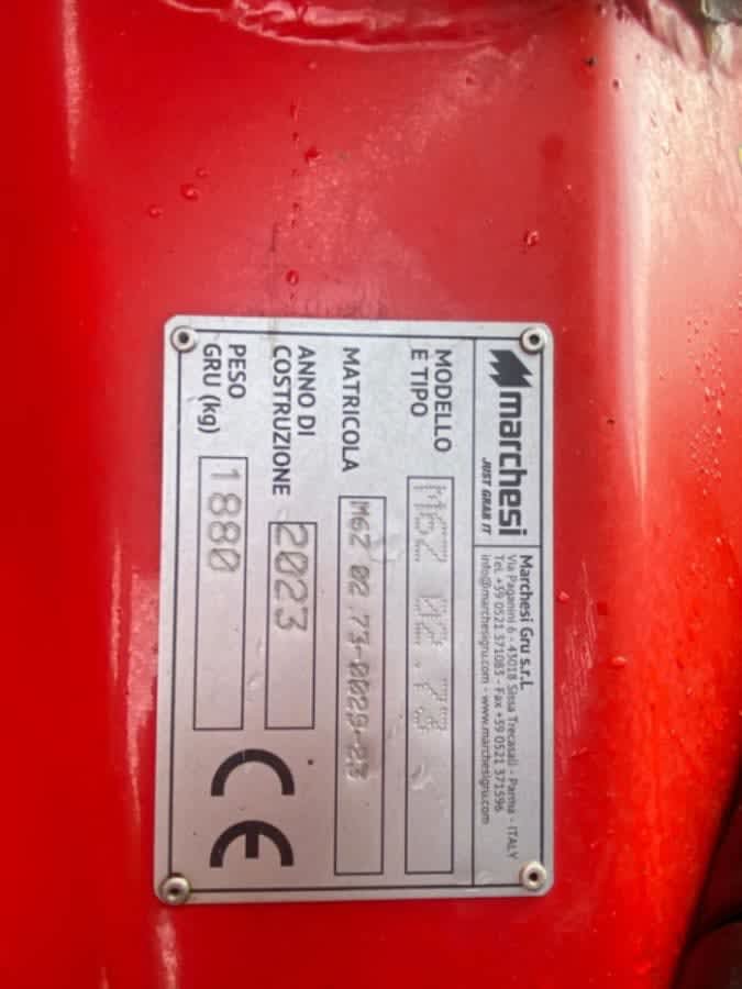 CONTAINER NUOVO SCARRABILE A CIELO APERTO PER INGOMBRANTI CON GRU E POLIPO — foto 6 di 9